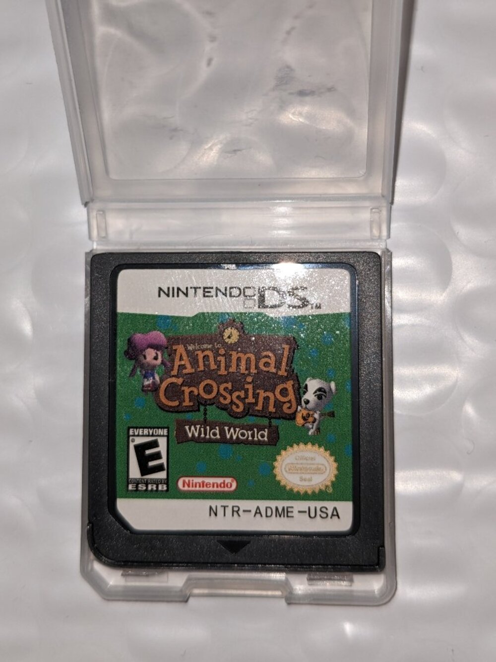 Welcome to Animal Crossing Wild World Nintendo DS Cartridge Game 2DS 3DS
